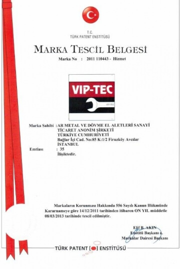 Trademark Registration Certificate 2011