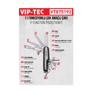 VT875192 - 11 PARÇA ÇOK AMAÇLI ÇAKI